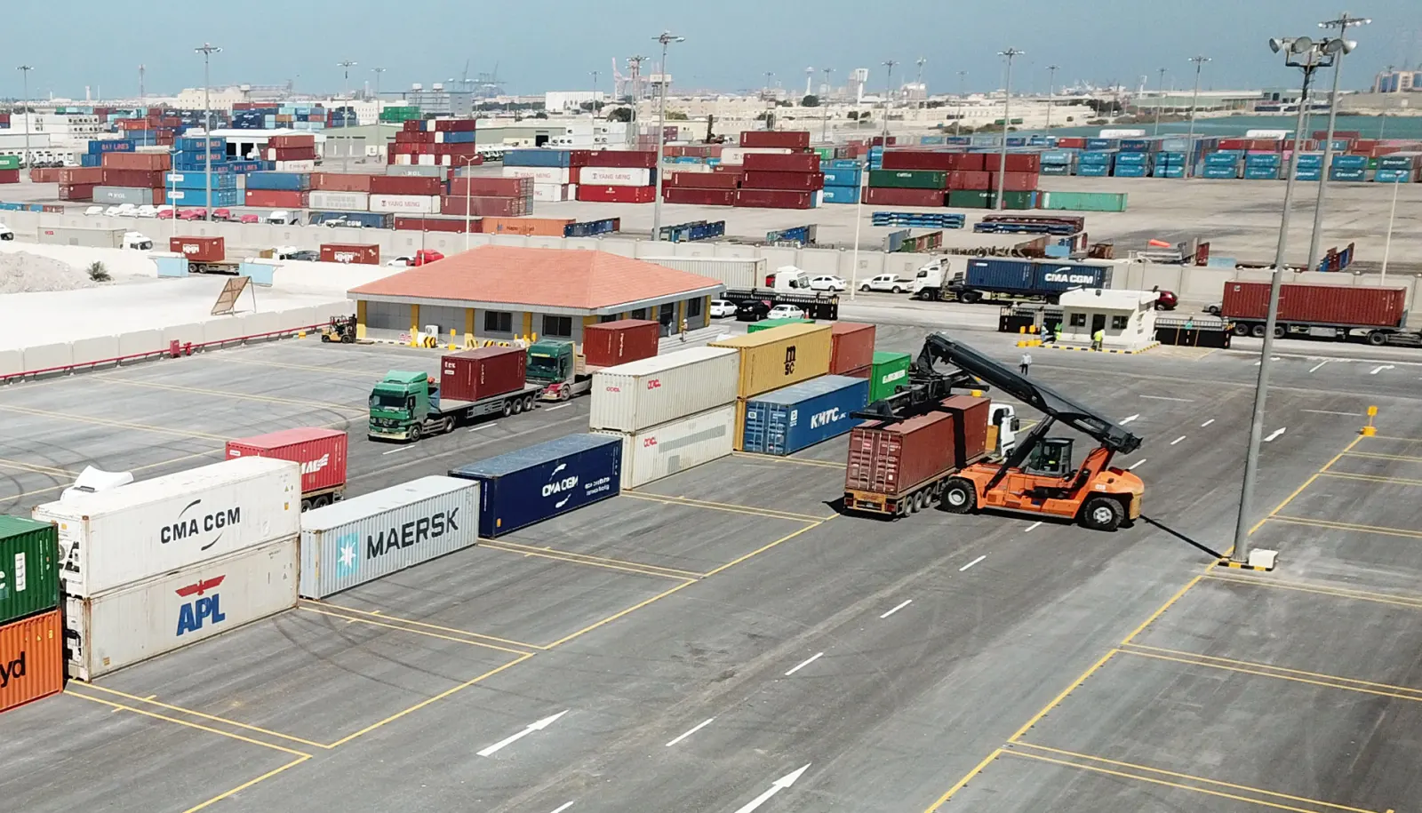 Private container terminals in Saudi Arabia — BAFCO container depot