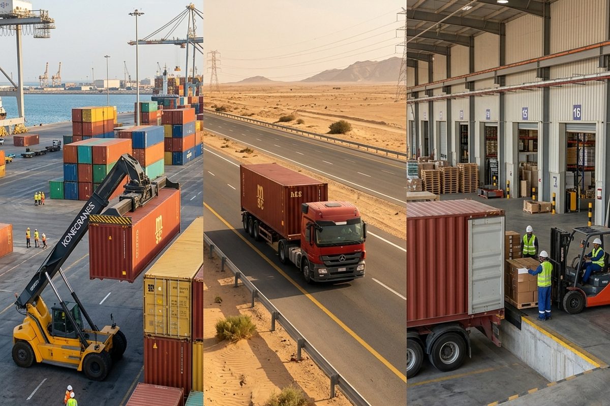 Cost breakdown — BAFCO logistics in Saudi Arabia