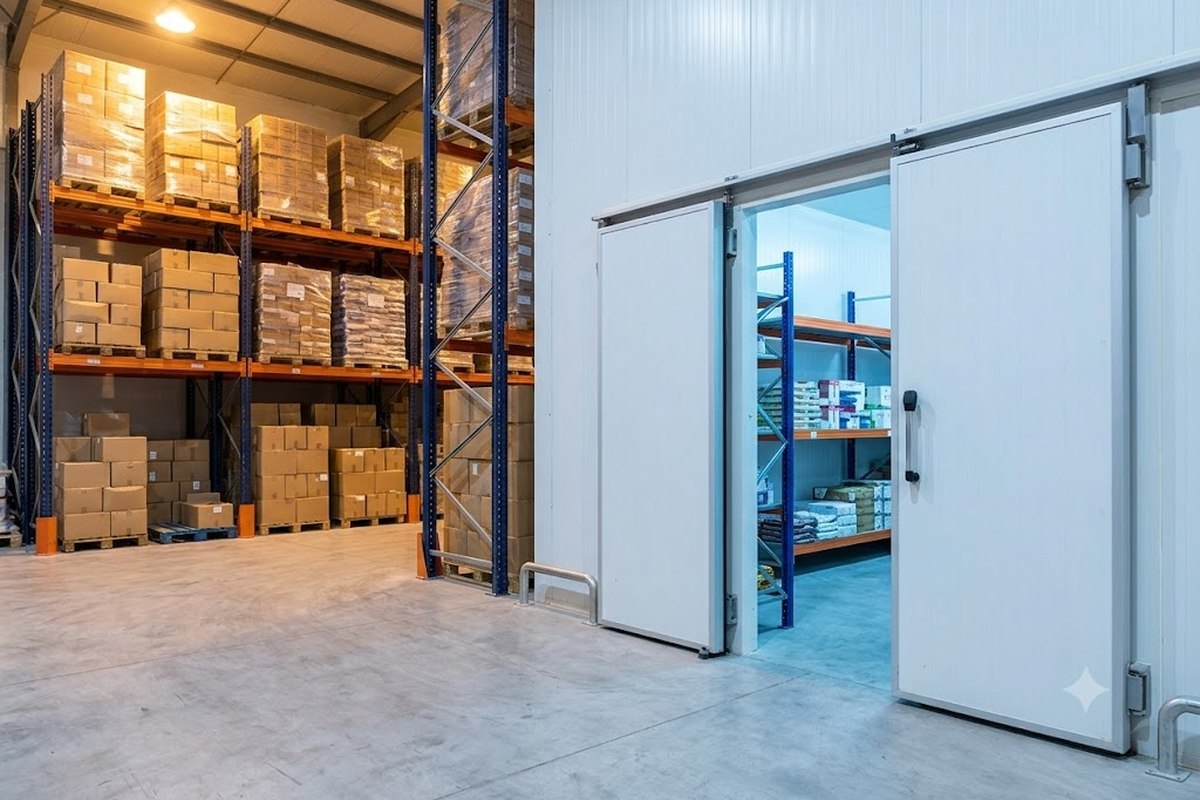 Warehouse interior — BAFCO logistics in Saudi Arabia